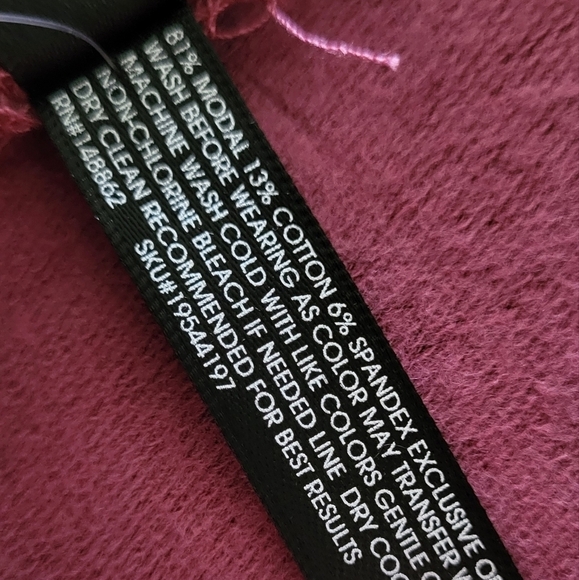 Dream Fleece Cowl Neck Long Sleeve Lounge Sweatshirt - Picture 7 of 9